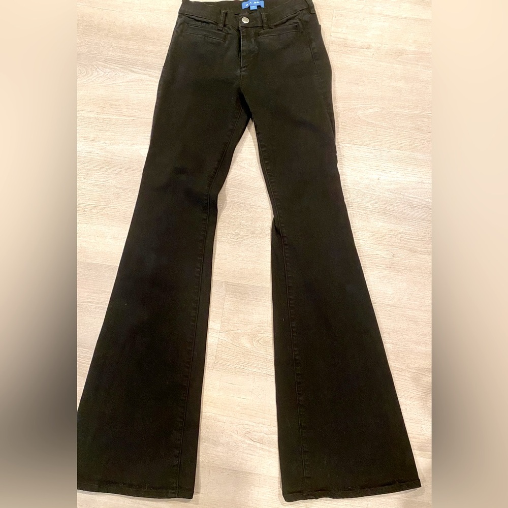 M.i.h Marrakesh High Rise Kick Flare Black Jeans